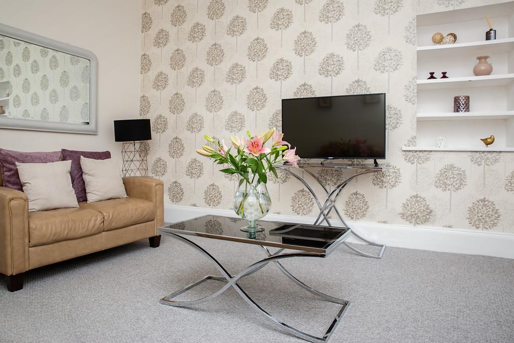 Ferienwohnung Prestwick Town Center Flat Exterior foto